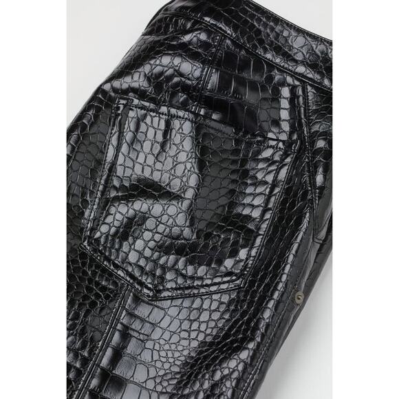 NWT H&M Innovation Co-Exist Story Vegan Leather Pants | Size 6 - Picture 9 of 10